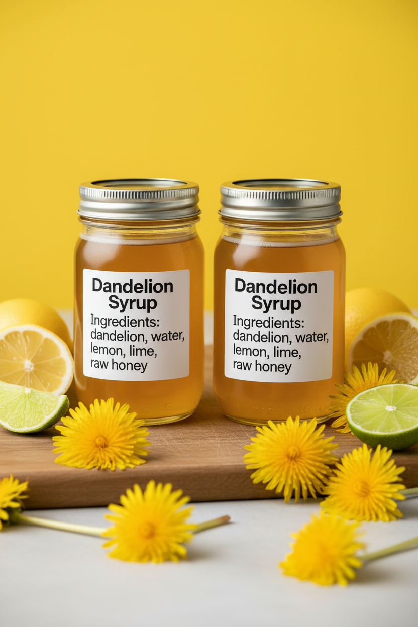 Dandelion Syrup Product Image